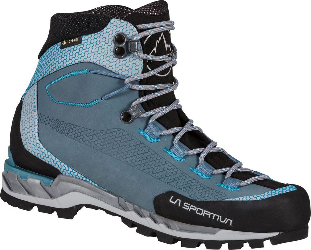 La Sportiva Trango Tech Leather Woman Gtx Atmungsaktiv Wasserdicht Wandern Damen Grau NEU 37,5