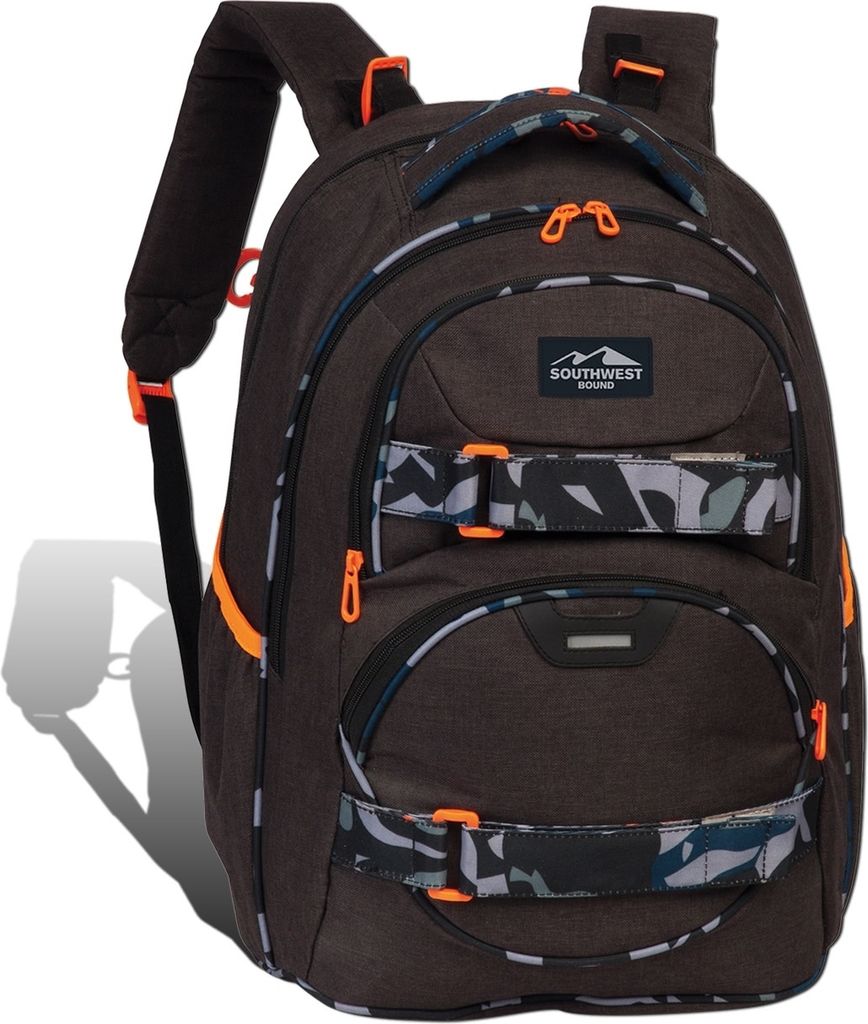 Ranzen schwarz Southwest Rucksack Polyester D2ORI6202S