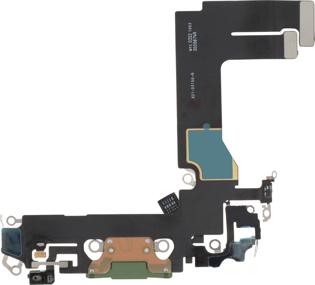 Relife, Lightning-Ladeanschluss für iPhone 13 Mini mit Mikrofon, Grün