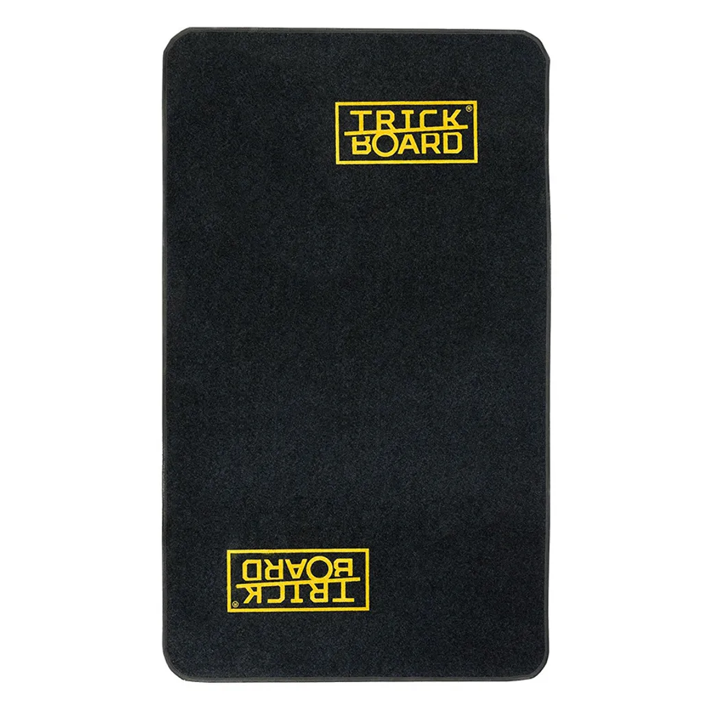 Tapis Trickboard 100 x 200 cm noir avec logo pour planche d'équilibre