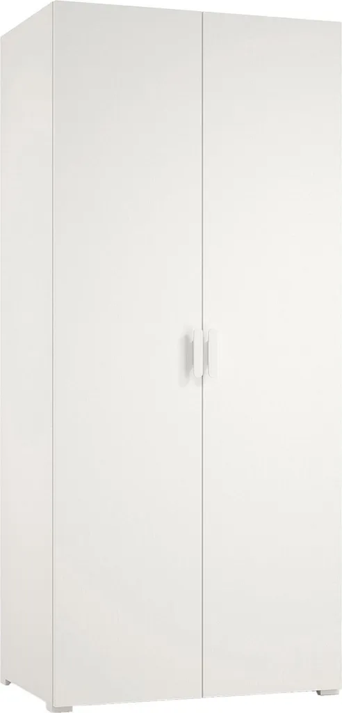 Armoire Susella Blanche 80x180 cm - Finition Italienne Haute Qualité