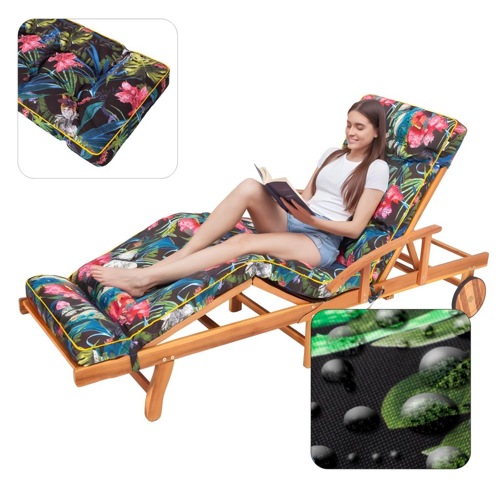 Hobbygarden Vankúše na záhradné lehátko na ležadlo Poťah na Obrázok produktu 
