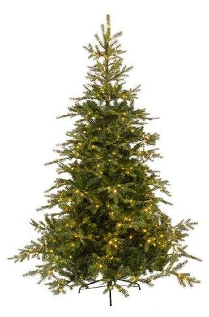 Grandis Fir kunstkerstboom groen  Micro LED H180 cm D132 cm Productafbeelding 
