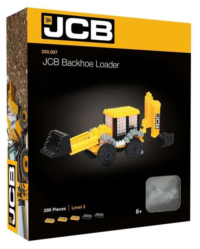 Schäfer Brand DistributionGmbH BRIXIES JCB Baggerlader 3D Konstruktionsbausatz aus Ministeinen Sonstige