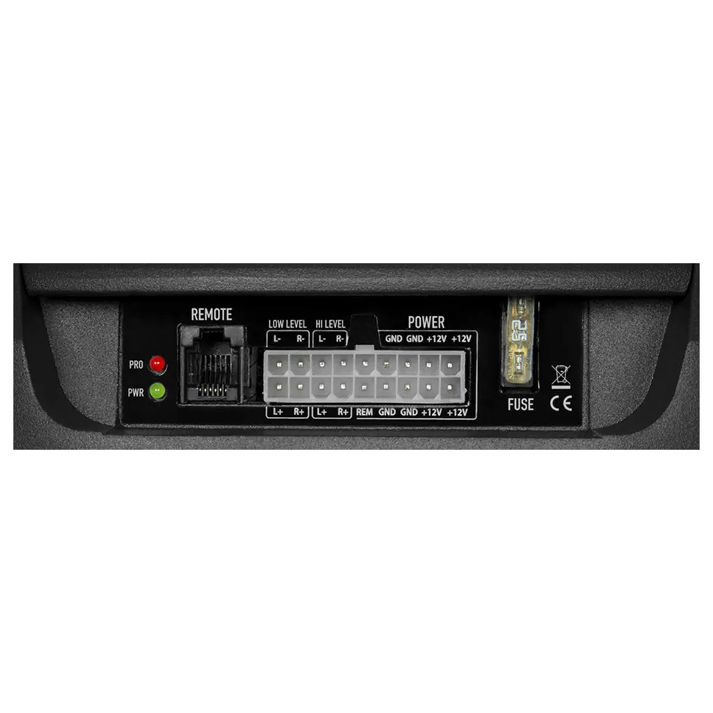 ESX Vision V-1100A Subwoofer Actif 28cm avec Télécommande de Basses