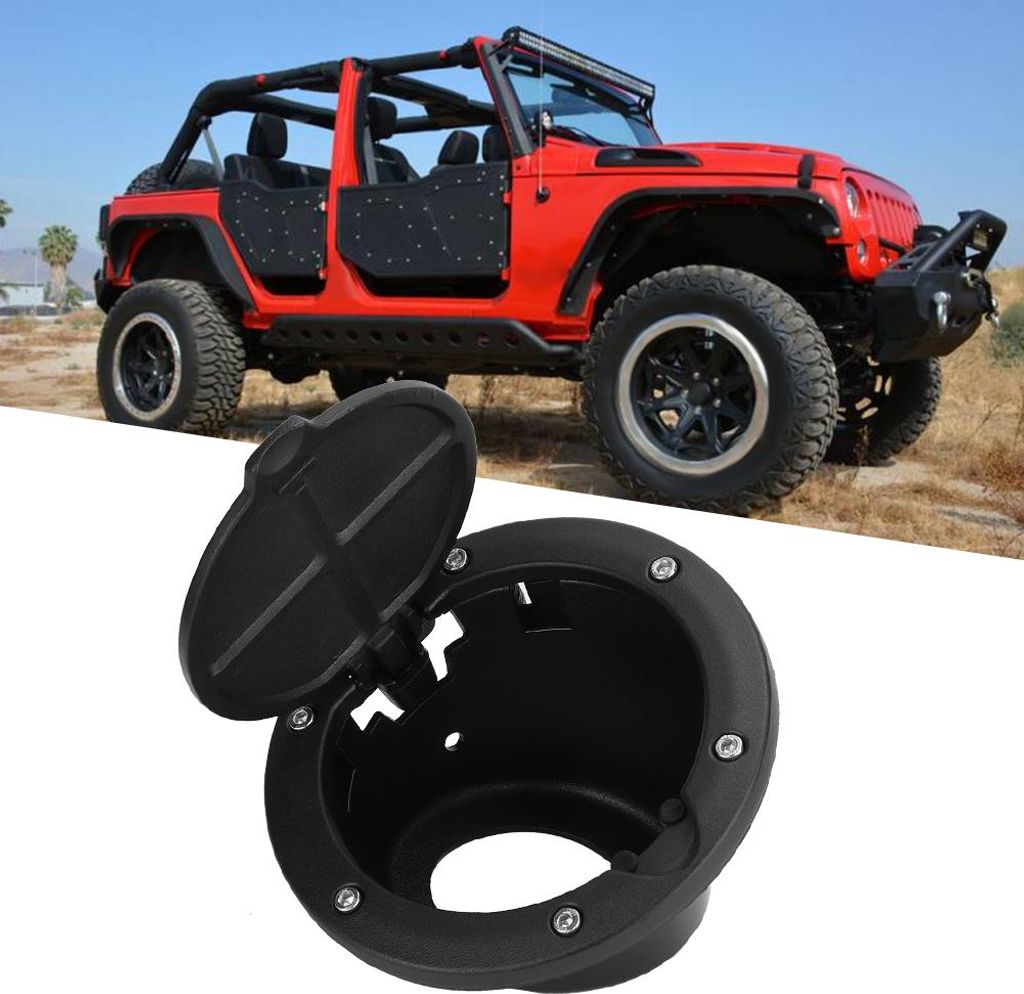 Öltankdeckel, fünfzackiger Stern, Modifikationsteile, passend für Jeep Wrangler JK 2/4 Türen 2007–2017