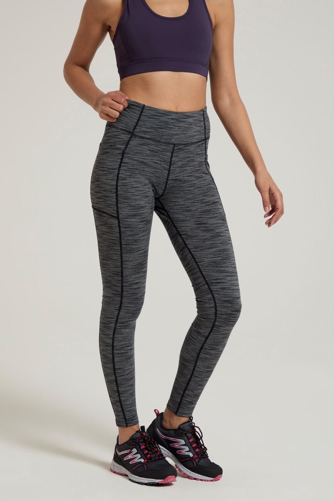 Mountain Warehouse - "Breathe & Balance" Leggings für Damen MW1232 (32 DE) (Schwarz)