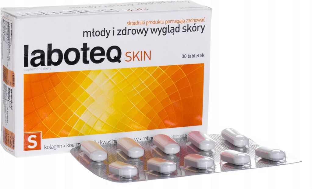 Laboteq Skin Gesundes Hautbild 30 Tabletten Q10 Collagen Produktbild 