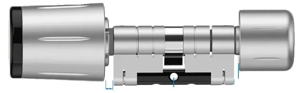 Verrou Intelligent Extérieur Étanche - Serrure de Sécurité 32,5x32,5