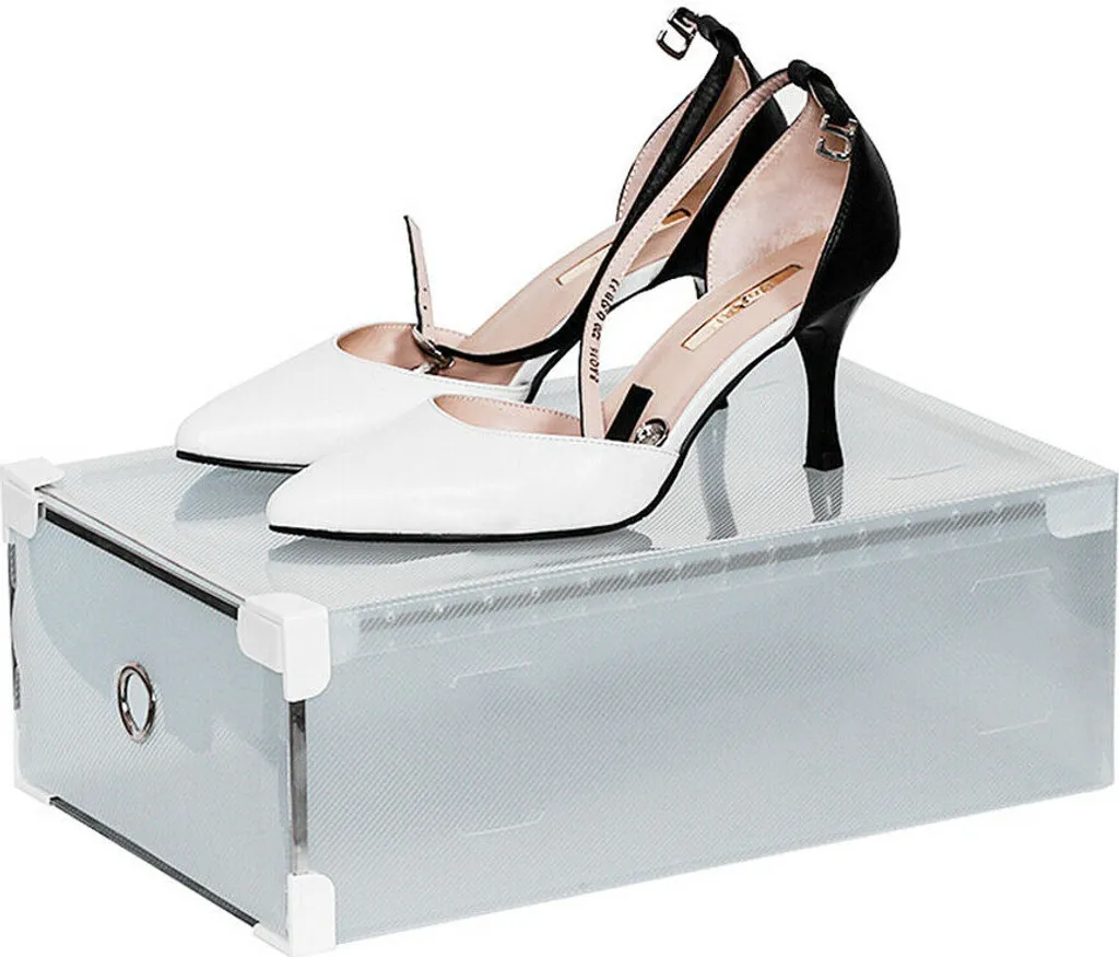 Boîtes de rangement en plastique robuste et empilables avec aération - 4