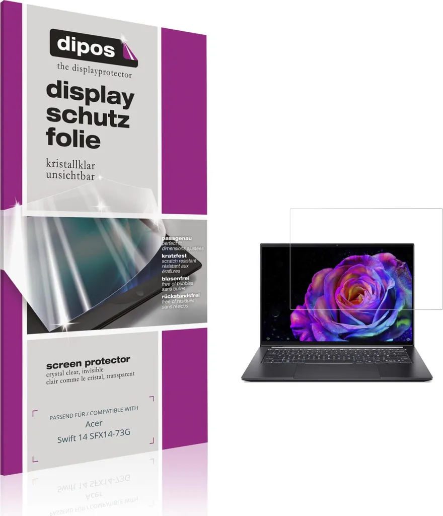 Évitez les Rayures sur Acer Swift 14 SFX14-73G avec ce Film d'Écran 2x