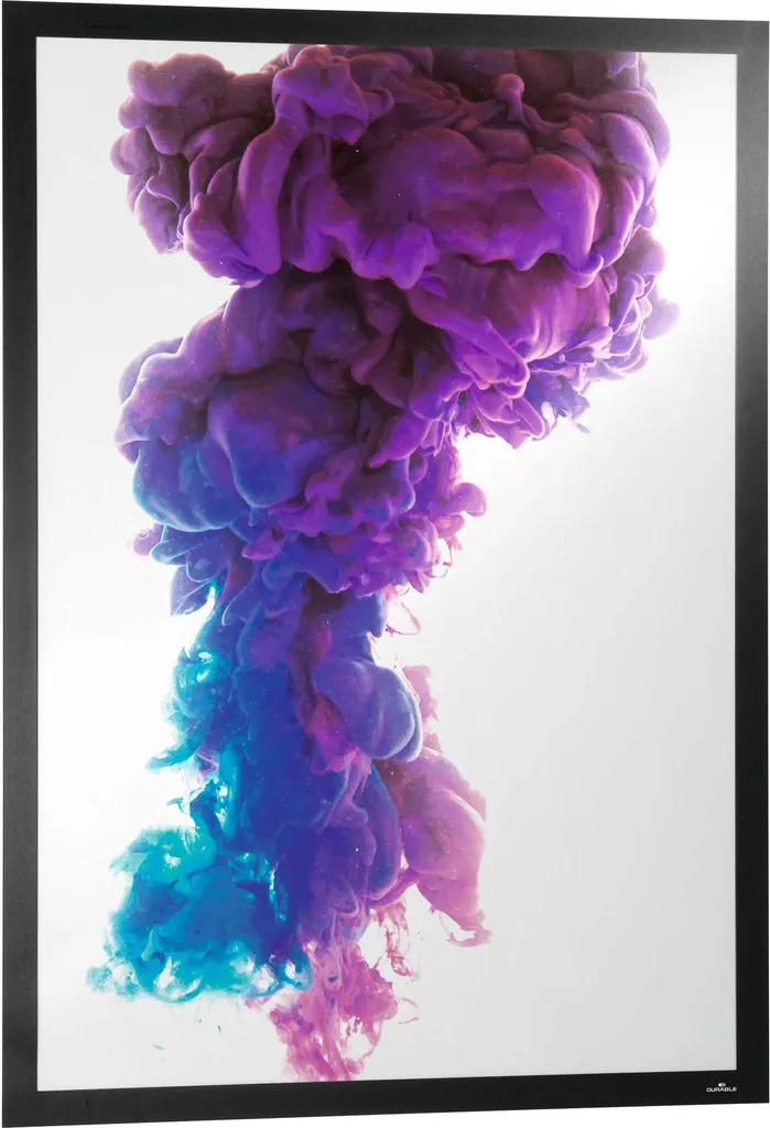 Durable 505501 Cornice A1 Duraframe Poster - Montaggio Rapido Nero