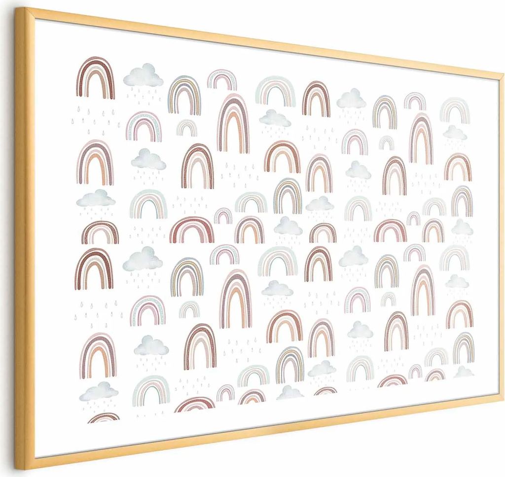Posterpapier Poster - Rainbow After the Rain 30x21 cm Für Kinder e-C-10062-ao-a