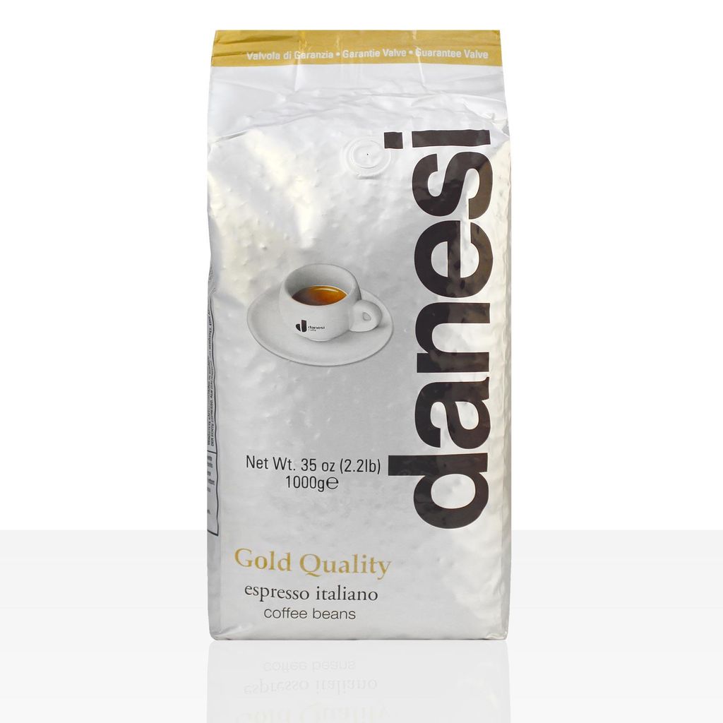 Danesi Espresso Oro ganze Bohnen 1000 gr. Produktbild 