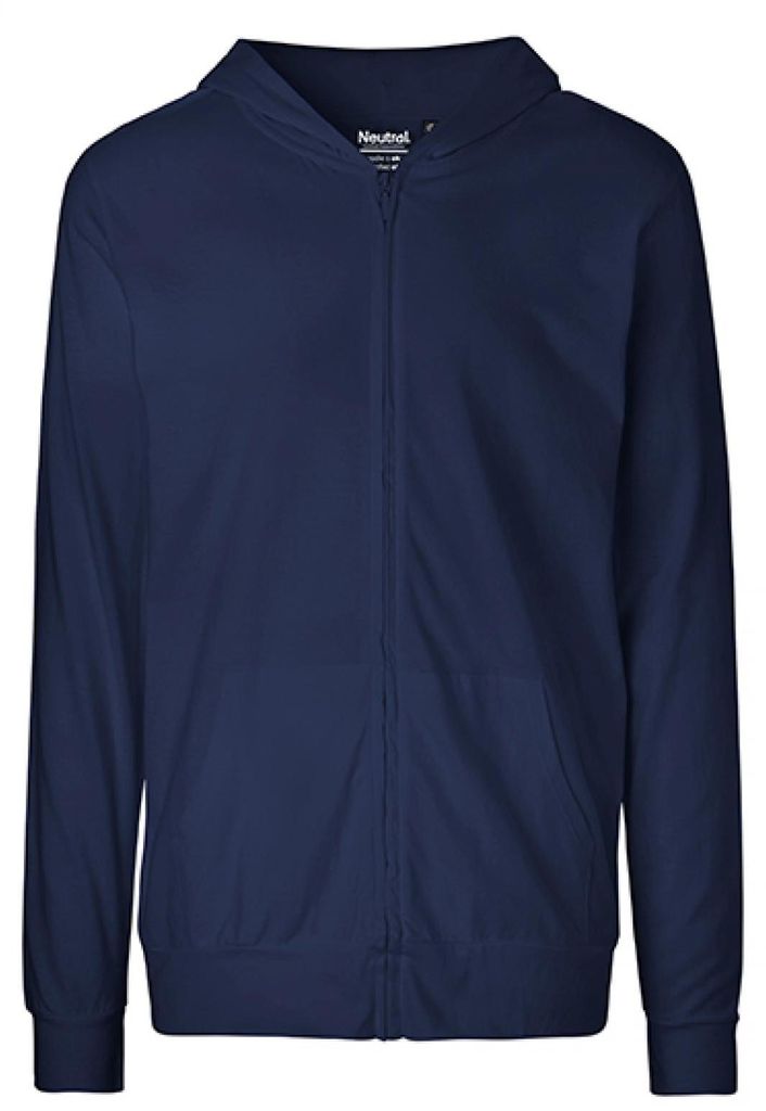 Neutral O62301 | Uni Jersey Hoodie with Zip / Doppelt gefütterte Kapuze - Farbe: Navy - Größe: L