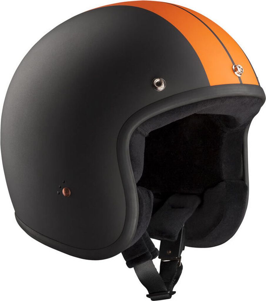 Bandit ECE Jet Race Jethelm, noir/orange, 2XL (61) Image du produit 