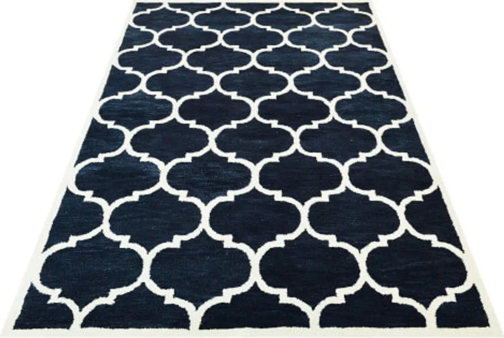 Tapis Florida noir 122x183 cm résistant et facile à entretenir