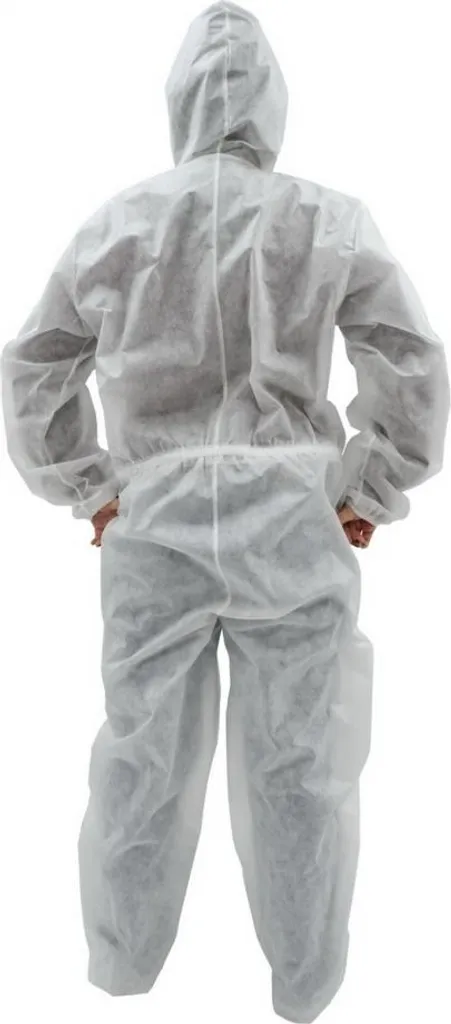 Combinaison polypropylène 100% avec capuche : Protection intégrale M/L