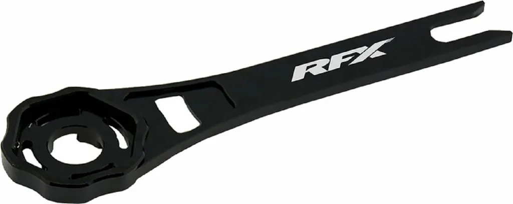 RFX Race Serie Kombi-Gabelzange Noire en Aluminium CNC Haute Résistance