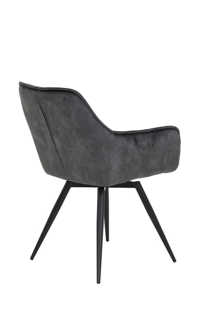 Esszimmerstuhl/Sessel Florentina - Samtvelour Vintage Produktbild 4