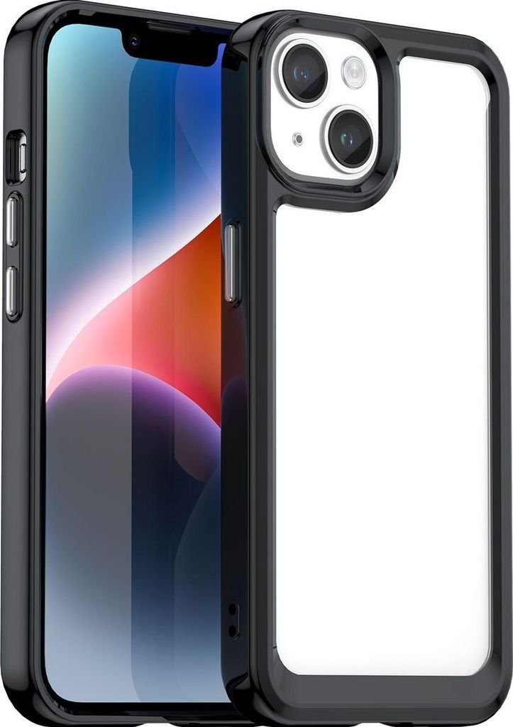 Mobigear Crystal iPhone 15 Hülle Hardcase Backcover - Produktbild 