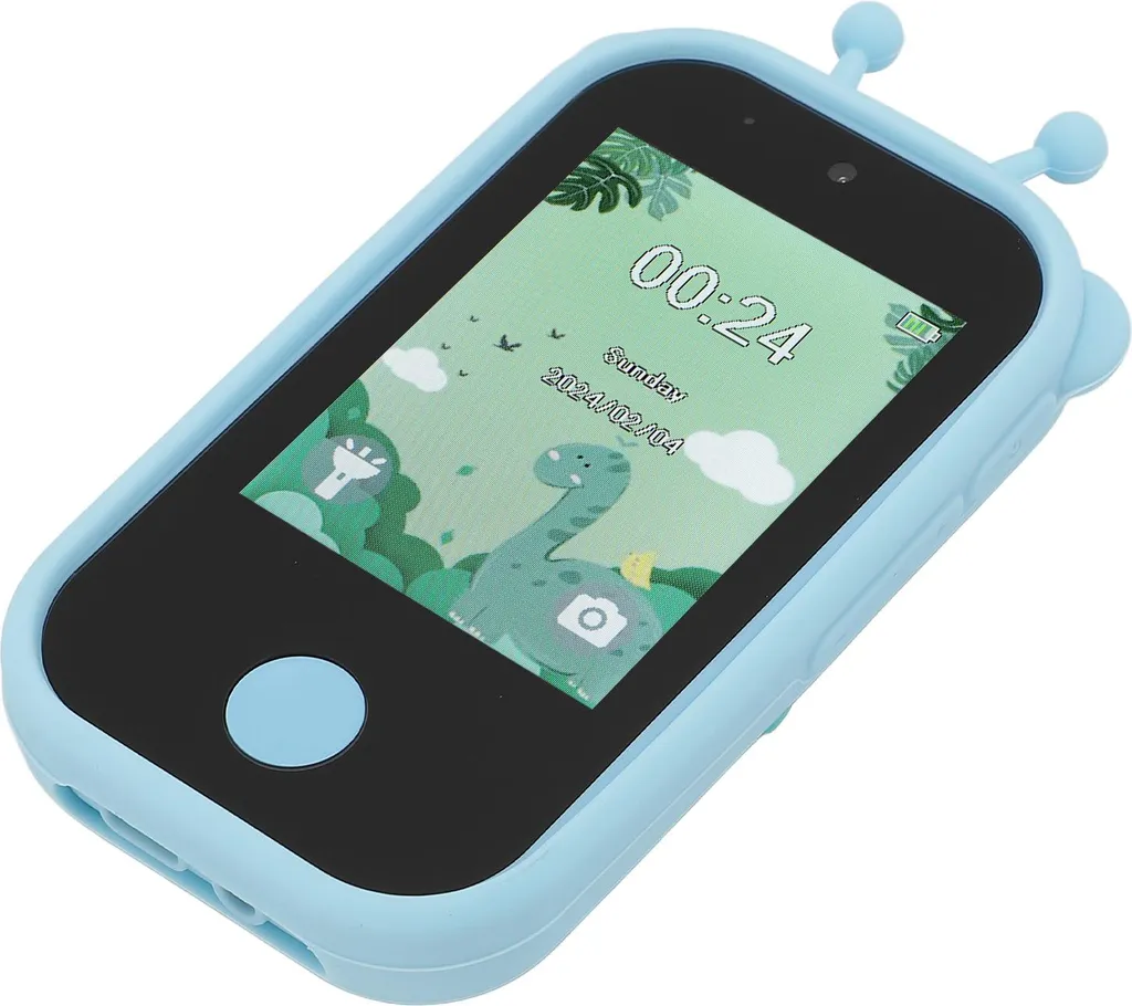 Appareil photo numérique 48MP 1080P écran tactile 2,8'' IPS Bleu KidCam