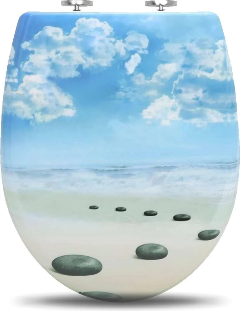 Sedile WC Happyment Spiaggia: Universale, Antibatterico, Prezzo Top