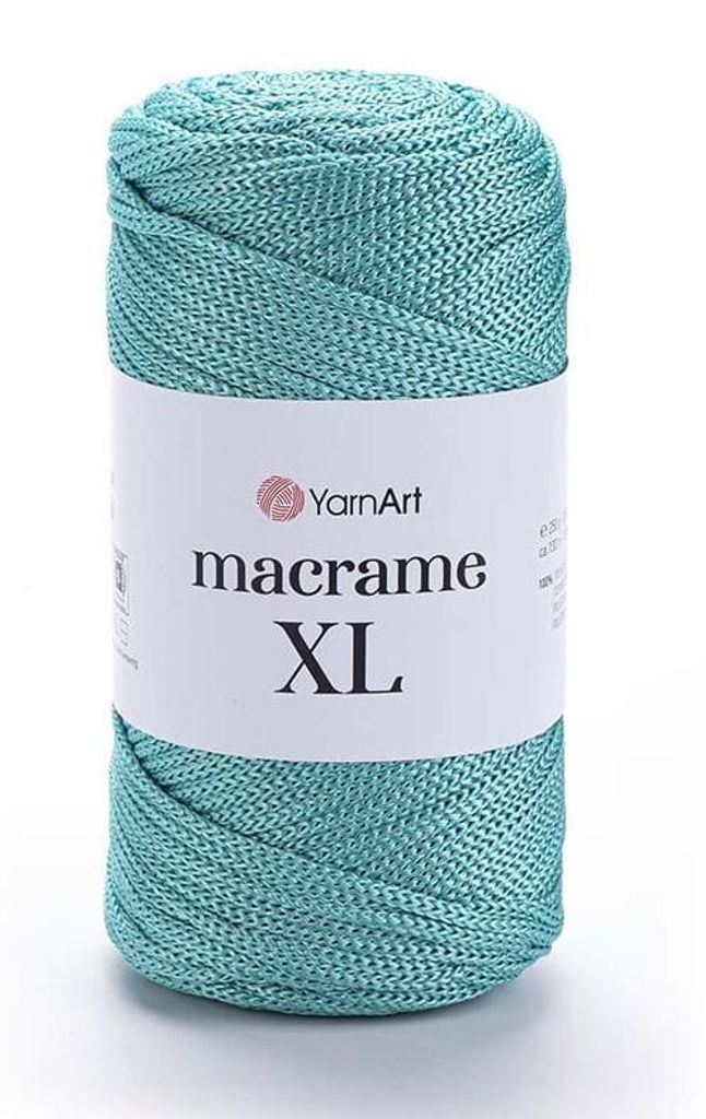 YarnArt Macrame XL Polyesterkordel 3 mm Patina 130 m – robust, feuchtigkeitsresistent