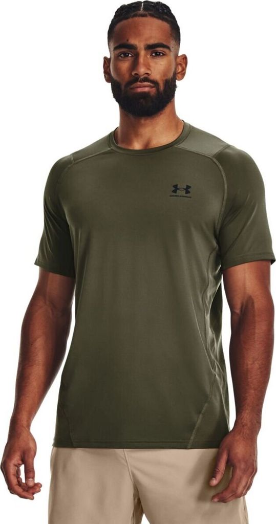 Herren T-Shirt Under Armour HG Armour Fitted SS, Größe: 3XL
