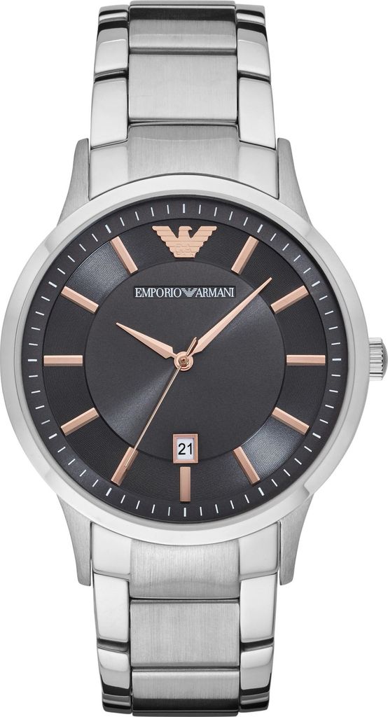 Emporio Armani 3 ZEIGER DATUM AR2514 Herrenarmbanduhr Immagine del prodotto 