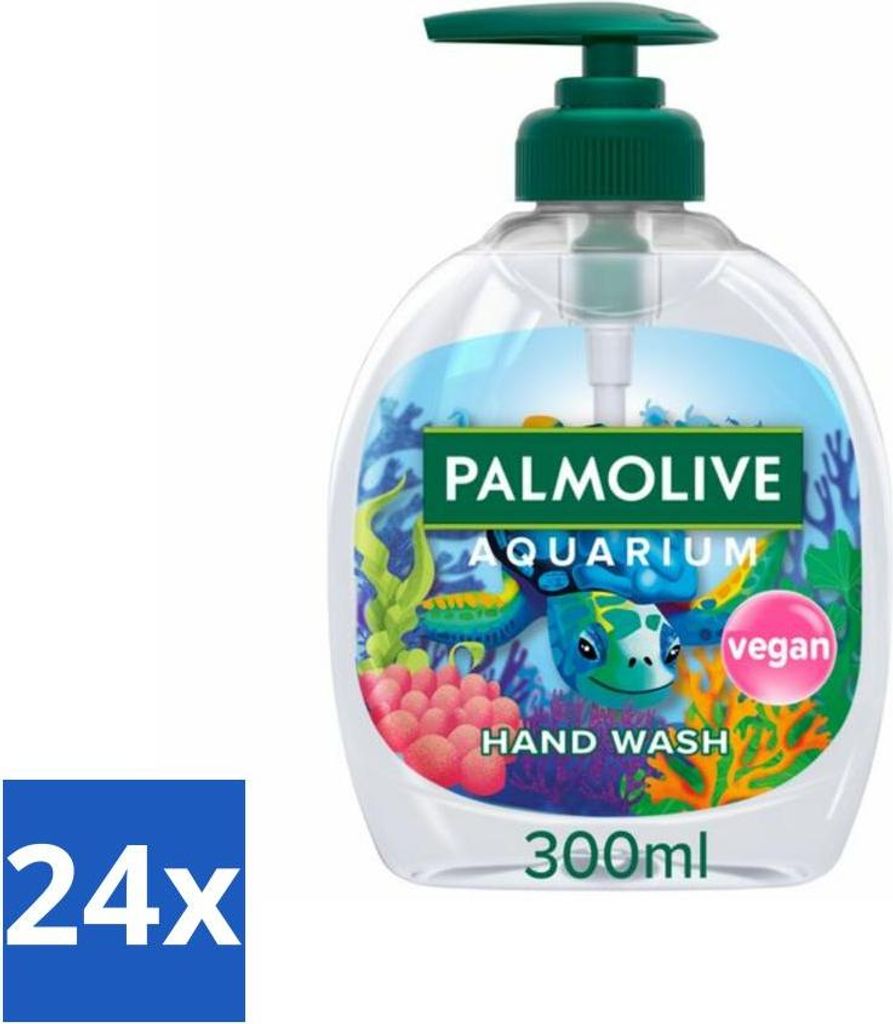 Palmolive Handseife Aquarium 300 ml - Vorteilspack - 24 Stücke