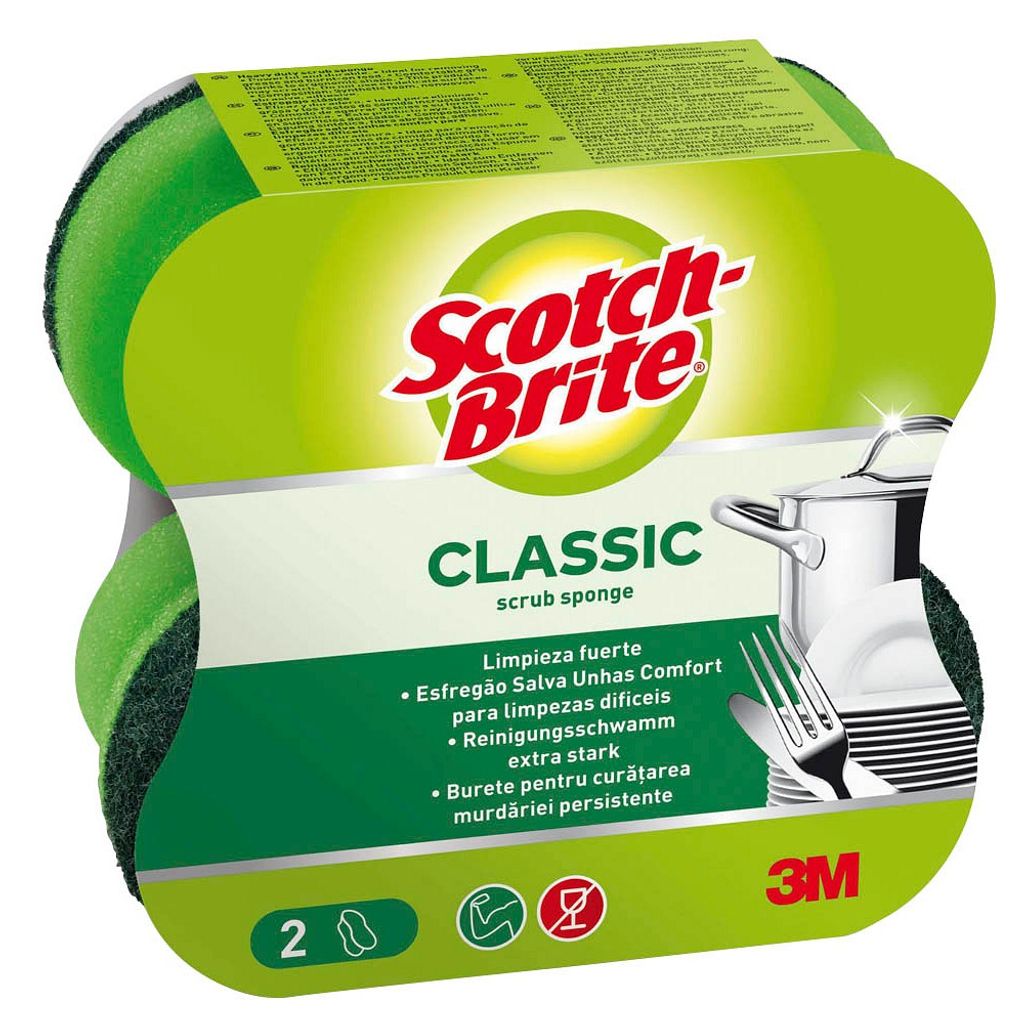 Scotch-Brite CLASSIC Topfreiniger, 2 St. Produktbild 
