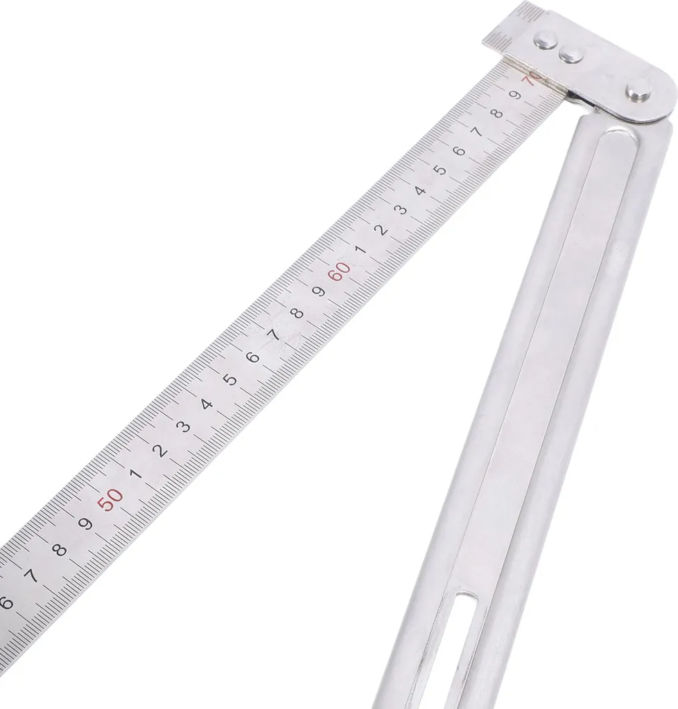 Guide de mesure extensible 2 en 1 avec connecteur intégré pour bois - 14