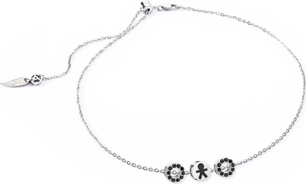 Bracelet Femme AN Jewels ANCOLARLI5 en Acier Argenté Élégant et Chic