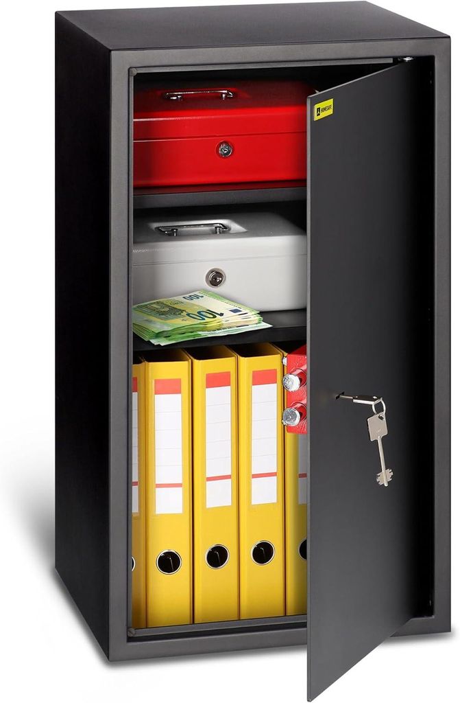 HomeSafe HV70K Tresor mit Schlüssel, 70x40x36cm (HxBxT) Produktbild 