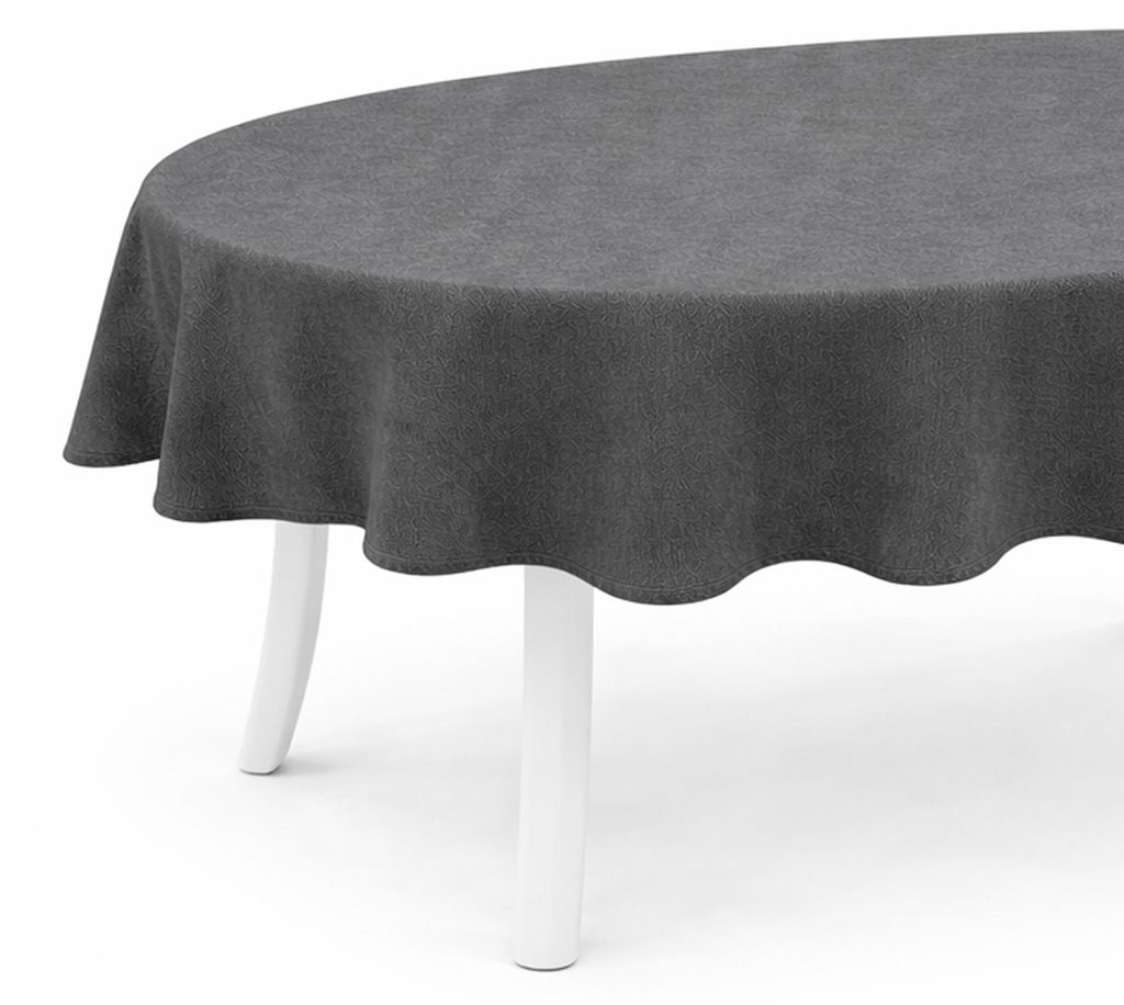 Zahradní ubrus z měkké pěny 140 x 180 cm – antracitová Obrázek produktu 