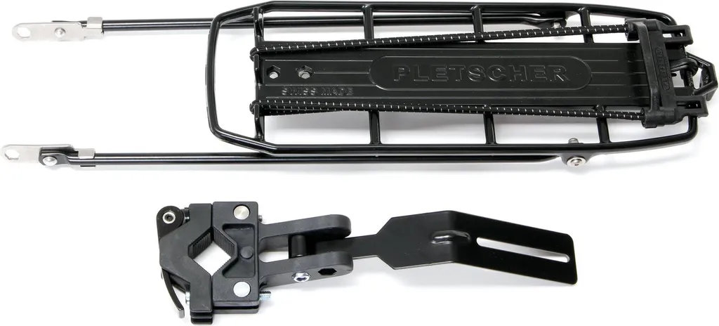 Porte-bagages arrière Pletscher Quick-Rack Suspension noir 26-28 pouces