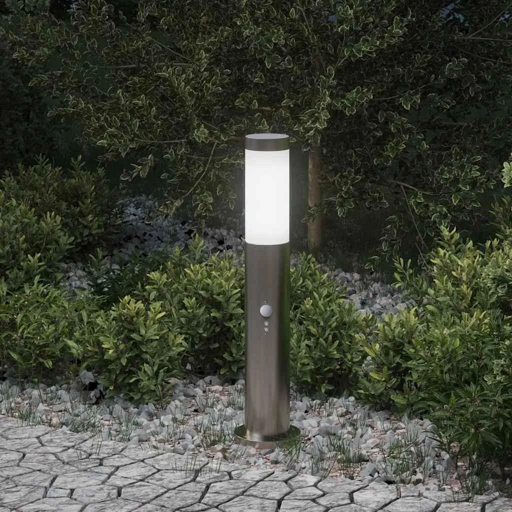 Borne extérieure inox 50 cm IP44 pour éclairer vos zones d'ombre