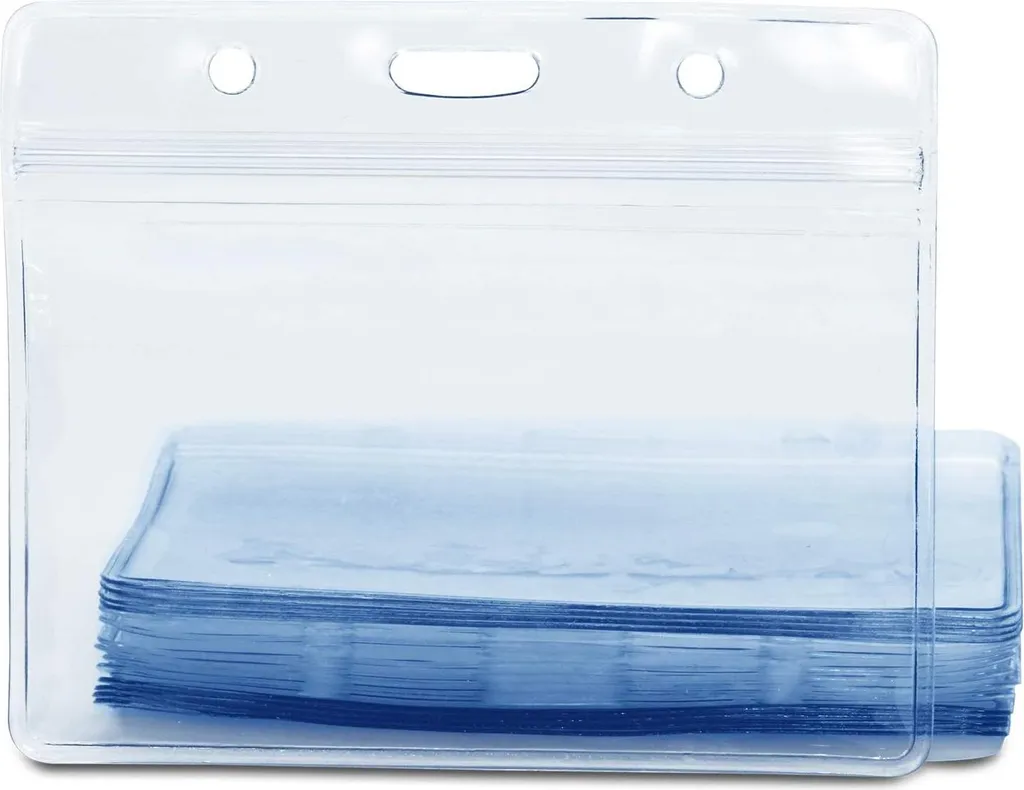 Pochettes de cartes étanches et souples - Pack 50 protections transparentes