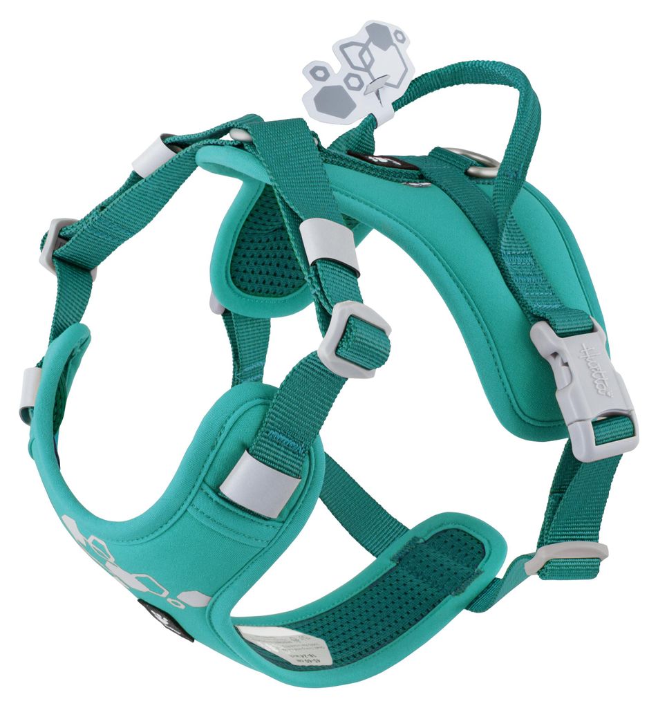 HURTTA Hundegeschirr Weekend Warrior Harness II ECO peacock, 45-60 cm