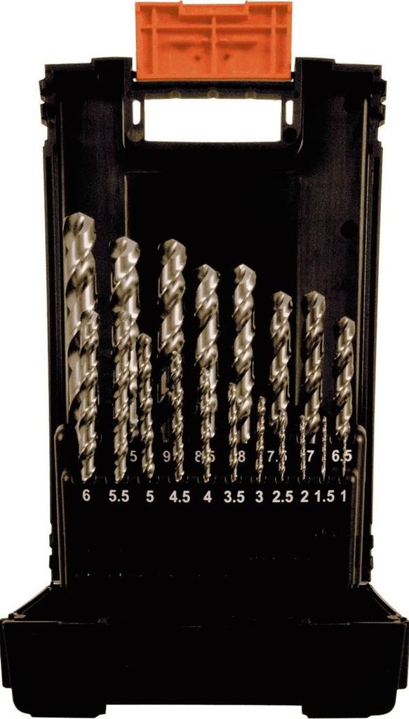 Projahn Kunststoff Kassette DIN 338 Typ SN 19-tlg. 1 - 10 Produktbild 