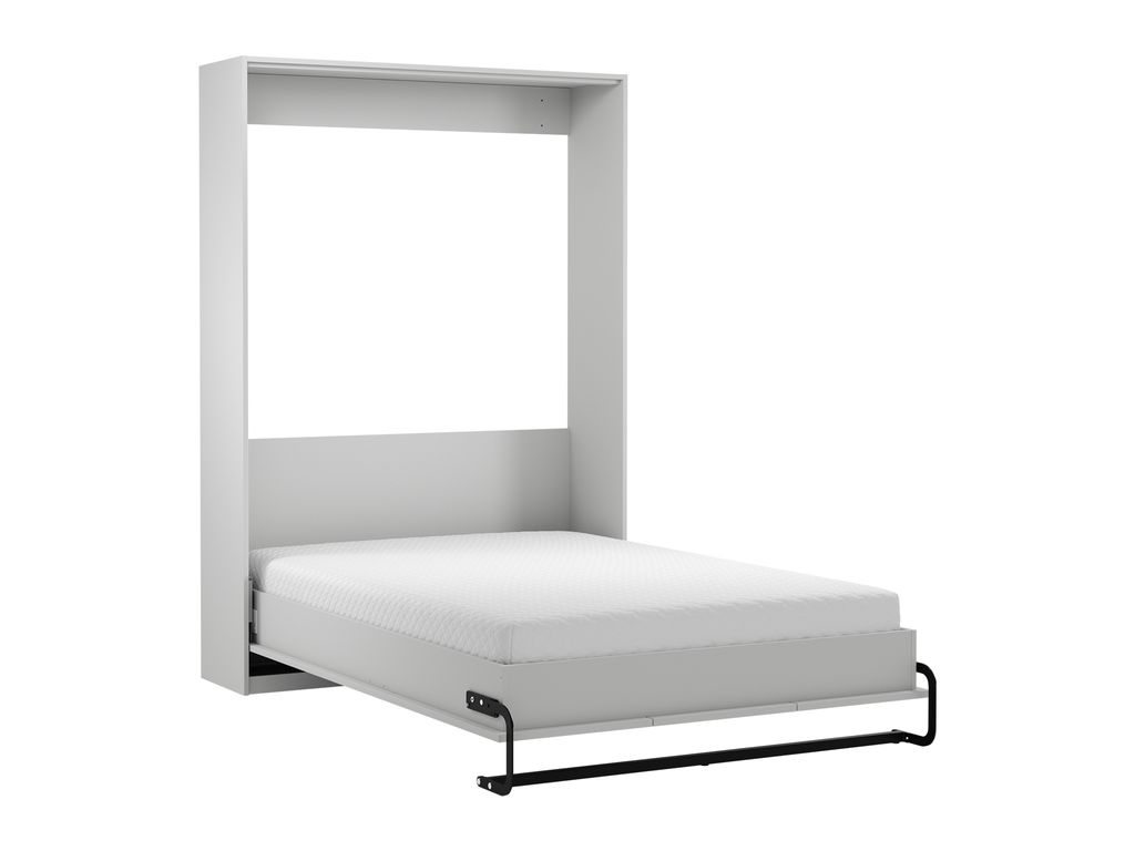 AX LIVING Schrankbett Klappbett in Weiß Raiane PT140 ohne Matratze