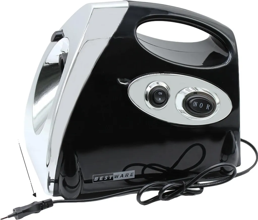 Tritacarne Elettrico Domestico 800W Nero per Hamburger Sani