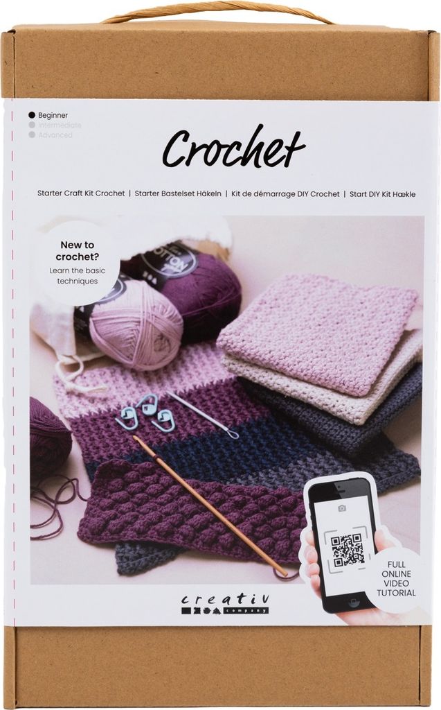 Creativ Company CC Starter-Set Häkeln lernen Produktbild 5