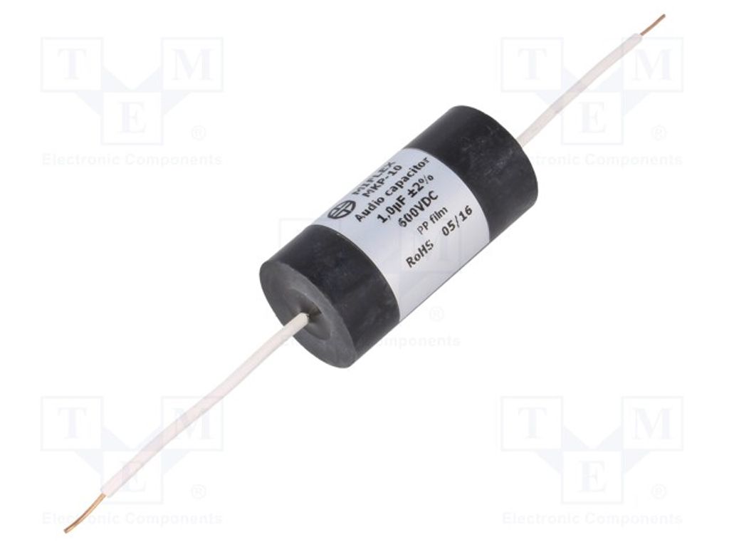 1x Kondensator: Ø25x51mm -25÷85°C MKP10H510G-C -okondensatoren 1uF 2% 600VDC