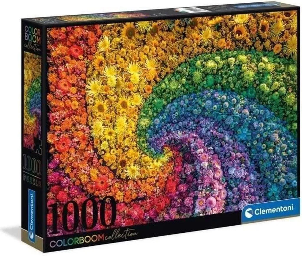 Puzzle 1000 pièces Art Whirl Clementoni Jeu de Société pour Passionnés