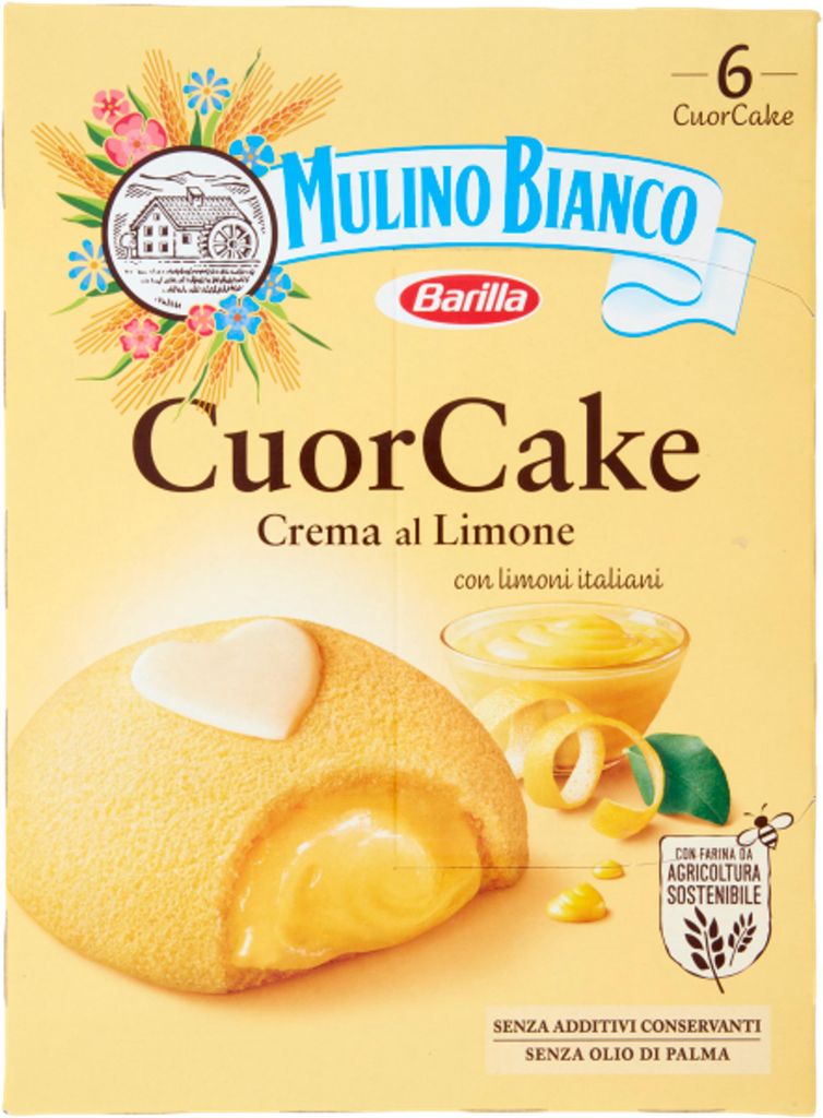 Ciastka Courcake Limone 210 g Mulino Bianco Zdjęcie produktu 