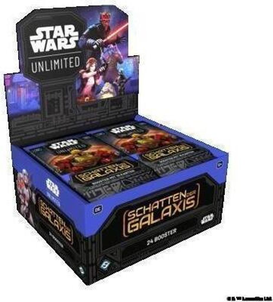 Star Wars: Unlimited - Schatten der Galaxis Booster Display (24 Booster) - DE