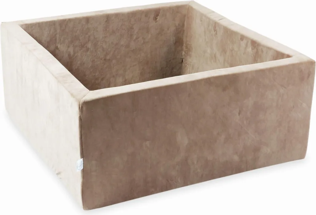 Bac de séchage sécurisé 90x90x40 cm beige foncé anti-choc Velvet Soft