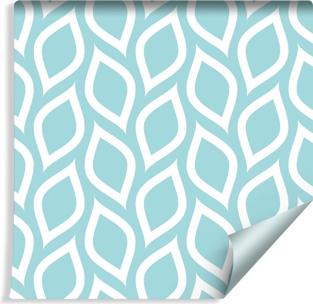 10m VLIES TAPETE Rolle Geometrie Linien Blätter Abstrakt Muster Motiv XXL